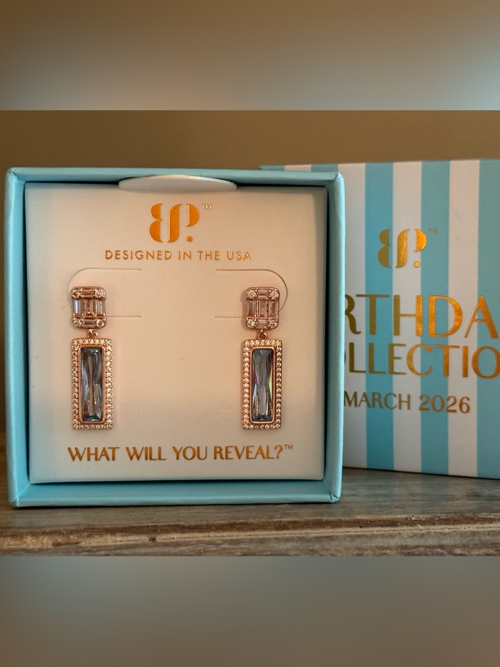 Bomb Party March 2026 Earrings “Be The Light” Brand New!